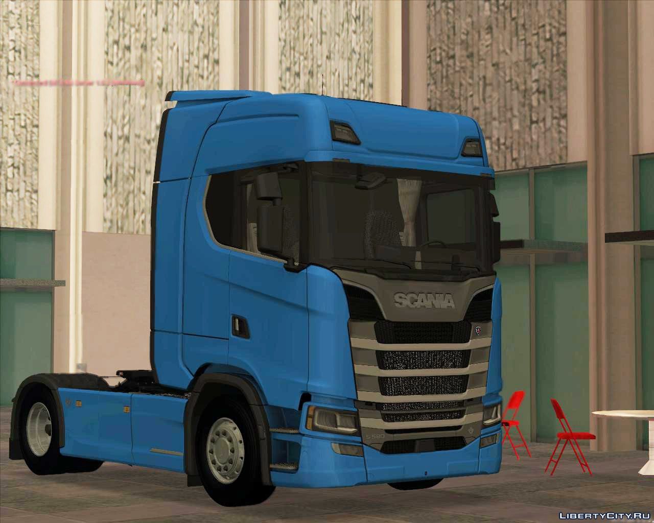 Gta San Andreas Scania Truck Mod